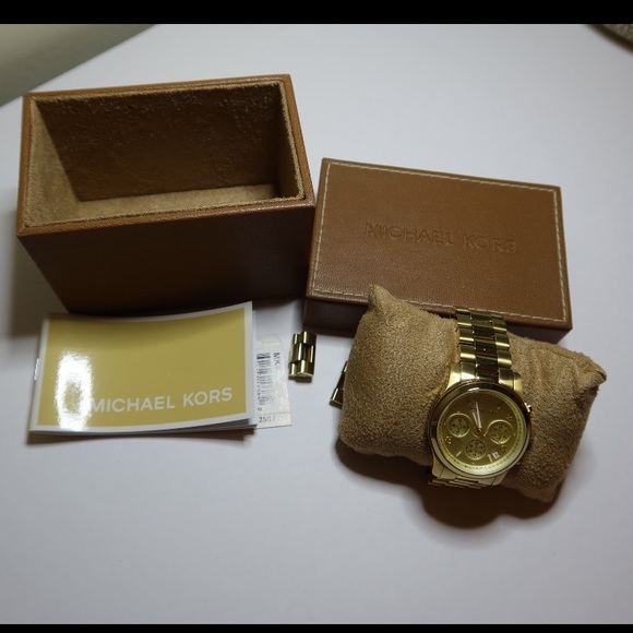 Michael Kors Accessories - Michael Kors- Gold women watch